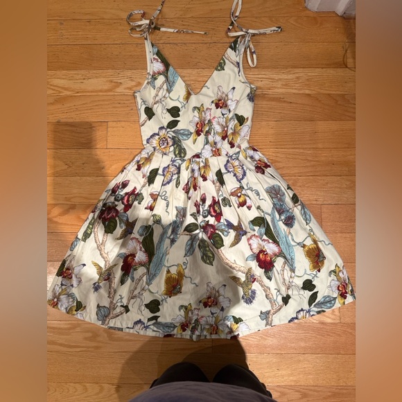 Paiissara Floral Tie-Shoulder Dress - Picture 4 of 11